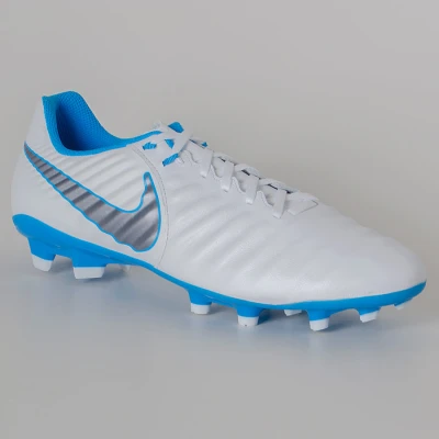 CHUTEIRA CAMPO NIKE TIEMPO LEGEND 7 ACADEMY FG - Branco/azul