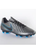 CHUTEIRA CAMPO NIKE TIEMPO LEGEND 8 ACADEMY - Grafite/azul