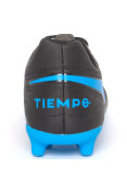 CHUTEIRA CAMPO NIKE TIEMPO LEGEND 8 CLUB FG/MG MASCULINO - Preto/azul