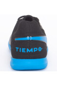 CHUTEIRA DE FUTSAL NIKE TIEMPO LEGEND 8 CLUB IC - Preto/azul