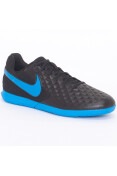 CHUTEIRA DE FUTSAL NIKE TIEMPO LEGEND 8 CLUB IC - Preto/azul