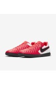 CHUTEIRA DE FUTSAL NIKE TIEMPO LEGEND 8 CLUB IC - Vermelho/branco