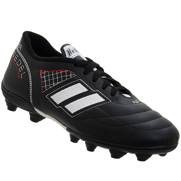 CHUTEIRA FUTEBOL DE CAMPO NEDEL - Preto/branco