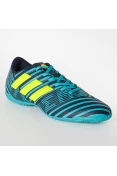 CHUTEIRA FUTSAL ADIDAS NEMEZIZ 17.4 IN - Marinho/azul celeste CHUTEIRA FUTSAL ADIDAS NEMEZIZ 17.4 IN - Marinho/azul celeste