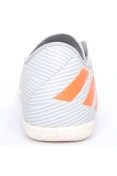 CHUTEIRA FUTSAL ADIDAS NEMEZIZ 19.4 IN - Cinza/laranja