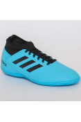 CHUTEIRA FUTSAL ADIDAS PREDATOR 19.3 IN INFANTIL - Azul/preto