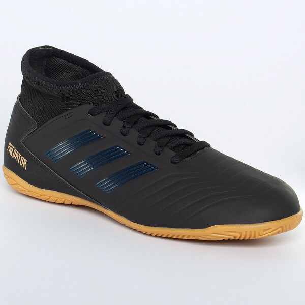 CHUTEIRA FUTSAL ADIDAS PREDATOR 19.3 IN INFANTIL - Preto/marinho