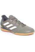 CHUTEIRA FUTSAL ADIDAS PREDATOR 19.4 IN INFANTIL - Verde/bege
