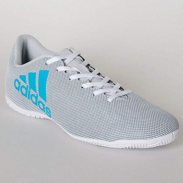 CHUTEIRA FUTSAL ADIDAS X 17.4 IN - Branco/azul