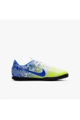 CHUTEIRA FUTSAL NIKE JR MERCURIAL VAPOR 13 CLUB NEYMAR JR IC - Branco/azul