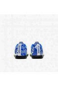 CHUTEIRA FUTSAL NIKE JR MERCURIAL VAPOR 13 CLUB NEYMAR JR IC - Branco/azul