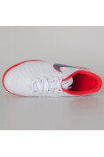 CHUTEIRA FUTSAL NIKE MAGISTAX OBRA 2 CLUB IC INFANTIL - Branco/vermelho