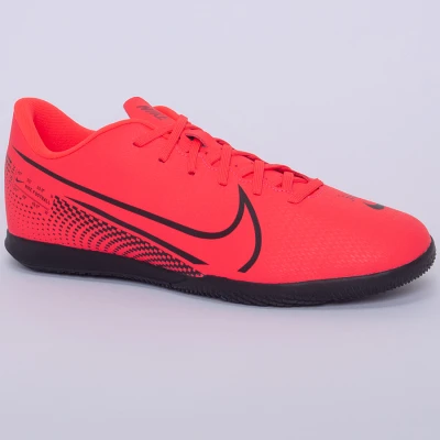 CHUTEIRA FUTSAL NIKE MERCURIAL VAPOR 13 CLUB MASCULINA - Vermelho/preto
