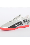CHUTEIRA FUTSAL NIKE MERCURIAL VAPOR 13 CLUB NEYMAR IC MASCULINO - Prata/preto