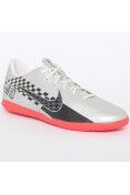 CHUTEIRA FUTSAL NIKE MERCURIAL VAPOR 13 CLUB NEYMAR IC MASCULINO - Prata/preto