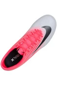 CHUTEIRA FUTSAL NIKE MERCURIALX VICTORY VI IC - Pink/branco