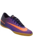 CHUTEIRA FUTSAL NIKE MERCURIALX VICTORY VI IC - Roxo/laranja