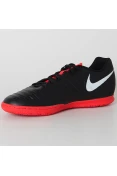 CHUTEIRA FUTSAL NIKE TIEMPO LEGENDX 7 CLUB IC - Preto/vermelho