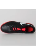 CHUTEIRA FUTSAL NIKE TIEMPO LEGENDX 7 CLUB IC - Preto/vermelho