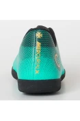 CHUTEIRA FUTSAL NIKE VAPORX 12 CLUB CR7 IC - Verde/dourado CHUTEIRA FUTSAL NIKE VAPORX 12 CLUB CR7 IC - Verde/dourado