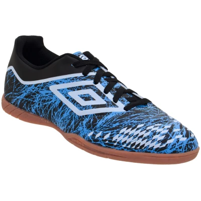 CHUTEIRA FUTSAL UMBRO INDOOR GRASS 2 IC - Azul/preto