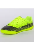 CHUTEIRA FUTSAL UMBRO INDOOR ICON INFANTIL - Verde/preto