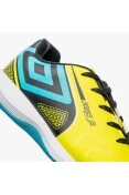 CHUTEIRA FUTSAL UMBRO PRO 5 JR INFANTIL - Amarelo/azul
