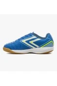 CHUTEIRA FUTSAL UMBRO PRO 5 JR INFANTIL - Azul/branco