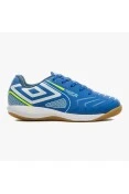 CHUTEIRA FUTSAL UMBRO PRO 5 JR INFANTIL - Azul/branco