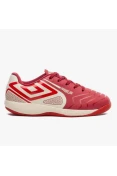 CHUTEIRA FUTSAL UMBRO PRO 5 JR INFANTIL - Bordo/bege