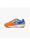 CHUTEIRA FUTSAL UMBRO PRO 5 JR INFANTIL - Laranja/azul