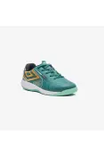 CHUTEIRA FUTSAL UMBRO PRO 5 JR INFANTIL - Verde/dourado