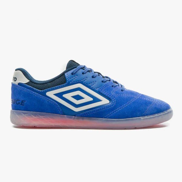 CHUTEIRA FUTSAL UMBRO PRO CHALLENGE MASCULINA - Azul/branco