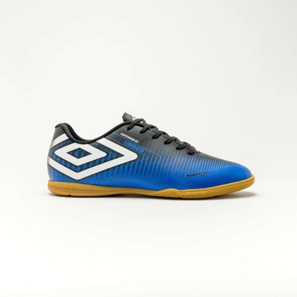 CHUTEIRA FUTSAL UMBRO RAPTOR MASCULINO - Azul/preto
