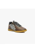 CHUTEIRA FUTSAL UMBRO TECHNO JR INFANTIL - Preto/laranja