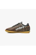 CHUTEIRA FUTSAL UMBRO TECHNO JR INFANTIL - Preto/laranja