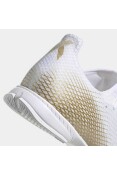 CHUTEIRA FUTSAL X GHOSOTED.3 IN ADIDAS - Branco/dourado