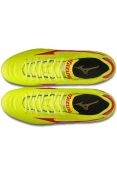 CHUTEIRA MIZUNO CLASSIC MD CAMPO MASCULINA - Amarelo/vermelho