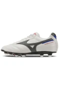 CHUTEIRA MIZUNO CLASSIC MD CAMPO MASCULINA - Branco/grafite