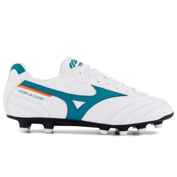 CHUTEIRA MIZUNO CLASSIC MD CAMPO MASCULINA - Branco/verde