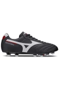 CHUTEIRA MIZUNO CLASSIC MD CAMPO MASCULINA - Preto/branco