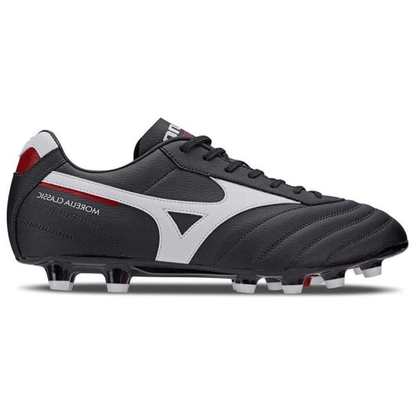 CHUTEIRA MIZUNO CLASSIC MD CAMPO MASCULINA - Preto/branco