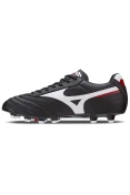 CHUTEIRA MIZUNO CLASSIC MD CAMPO MASCULINA - Preto/branco