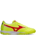 CHUTEIRA MIZUNO SOCIETY MORELIA CLASSIC AS MASCULINA - Amarelo/vermelho