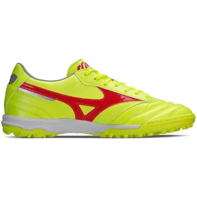 CHUTEIRA MIZUNO SOCIETY MORELIA CLASSIC AS MASCULINA - Amarelo/vermelho