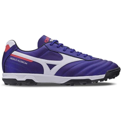 CHUTEIRA MIZUNO SOCIETY MORELIA CLASSIC AS MASCULINA - Azul/branco