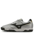 CHUTEIRA MIZUNO SOCIETY MORELIA CLASSIC AS MASCULINA - Prata/preto