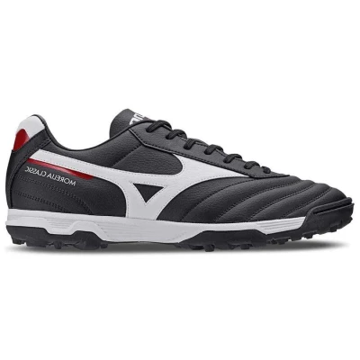 CHUTEIRA MIZUNO SOCIETY MORELIA CLASSIC AS MASCULINA - Preto/branco