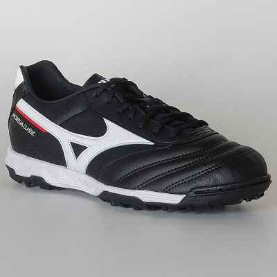 CHUTEIRA MIZUNO SOCIETY MORELIA CLASSIC AS - Preto/branco