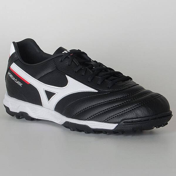 CHUTEIRA MIZUNO SOCIETY MORELIA CLASSIC AS - Preto/branco